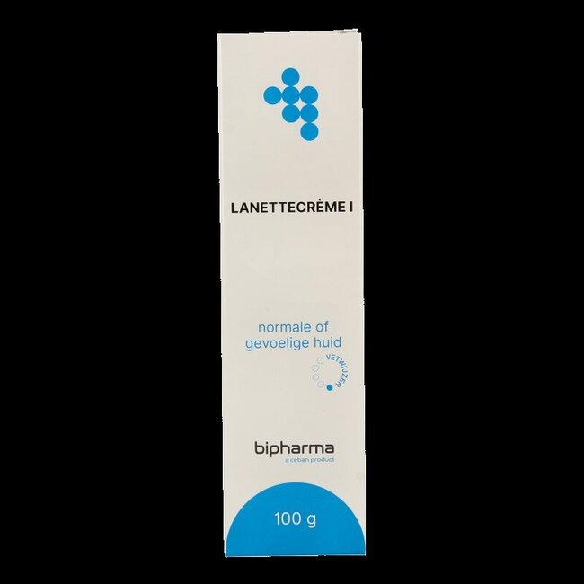 Lanettecreme I tube in vouwdoos 100 Gram