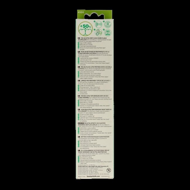 GUM Brosse à dents électrique Activital Sonic 1 pièce