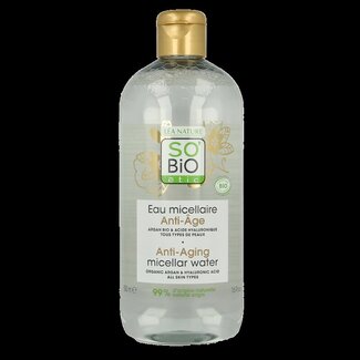 So Bio Etic Eau micellaire anti-âge à l'argan So Bio Etic 500 ml