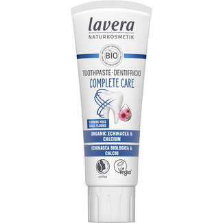 Lavera Tandpasta complete care fluoridevrij bio 75 Milliliter
