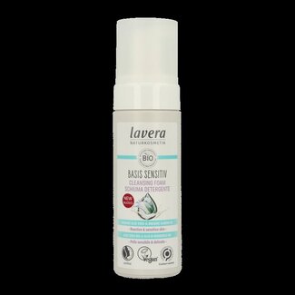 Lavera Lavera Basis Sensitive cleansing foam 150 Milliliter