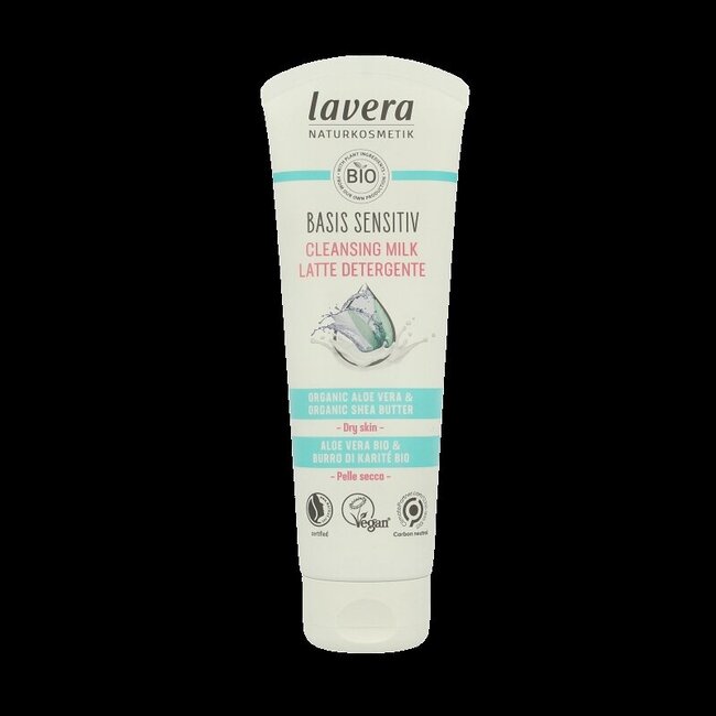 Lavera Basis Sensitive cleansing milk 125 Milliliter