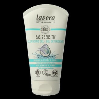 Lavera Lavera Basis Sensitive cleansing gel 125 Milliliter