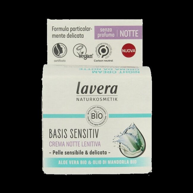 Lavera Basis Sensitive calming night cream 50 Milliliter
