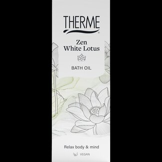 Therme Zen white lotus bath oil 100 Milliliter