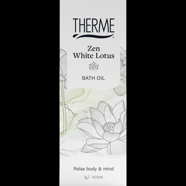 Zen white lotus bath oil 100 Milliliter