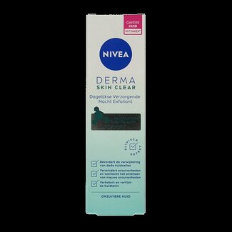 Nivea Nivea Derma Skin Clear Soin de Nuit Exfoliant 40 ml