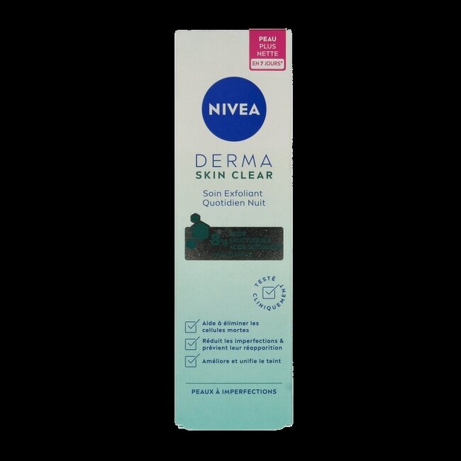 Nivea Derma skin clear night 40 Milliliter