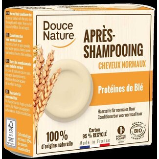 Douce Nature Douce Nature Après-shampooing solide cheveux normaux bio 65 g