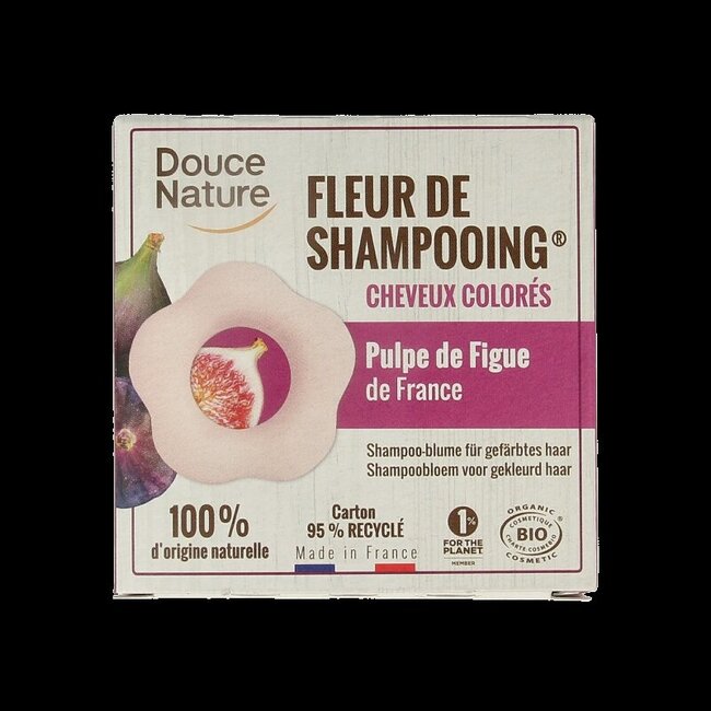 Douce Nature Shampoing solide cheveux colorés 85 g