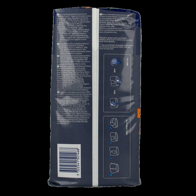 Tena Men Level 3 16 Pièces