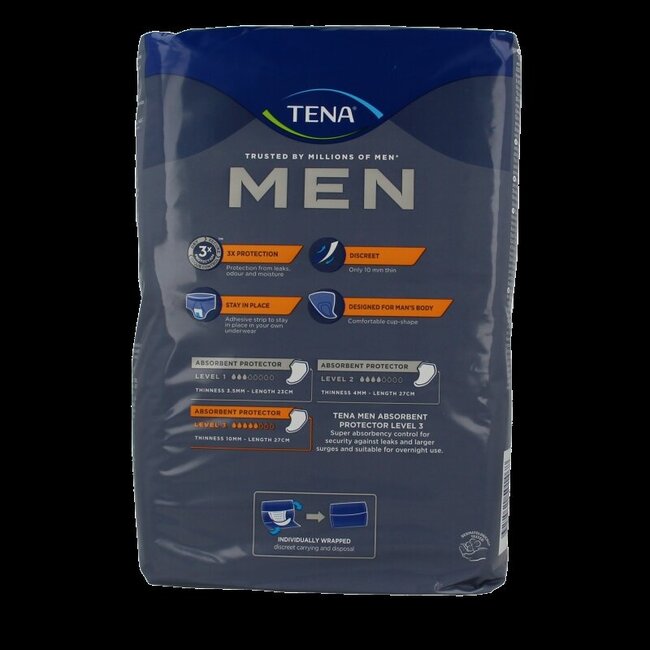 Tena Men Level 3 16 Pièces