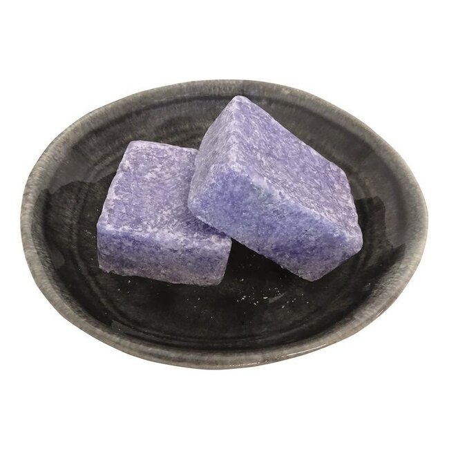 Amberblok lavendel 1 Stuks