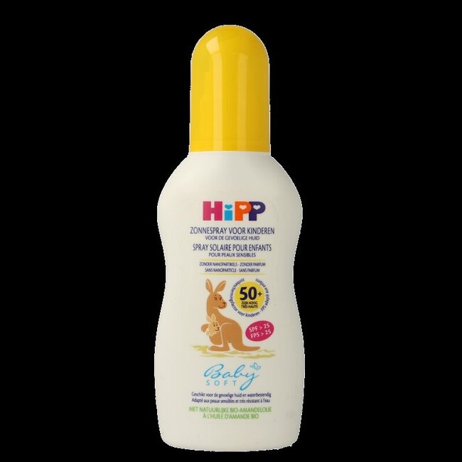 Baby soft zonnespray voor kinderen 150 Milliliter