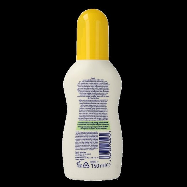 Hipp Baby Soft spray solaire pour enfants 150 ml