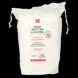 DA Maxi wattenschijfjes ovaal 50 Stuks