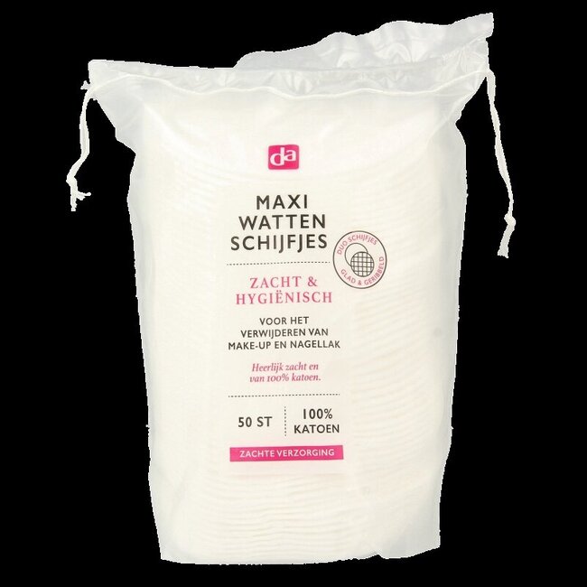 Maxi wattenschijfjes ovaal 50 Stuks
