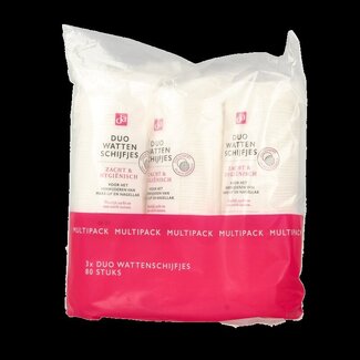 DA Duo wattenschijfjes 3-pack 240 Stuks