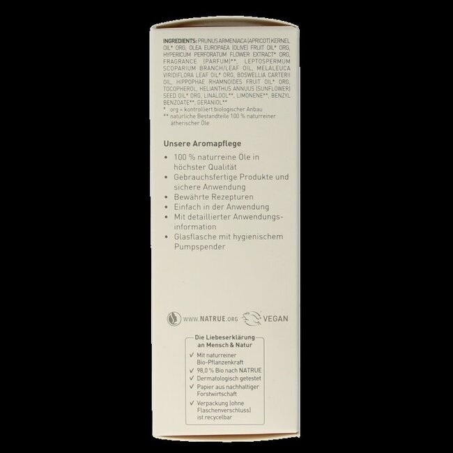 Primavera Intieme verzorgingsolie bio 50 Milliliter