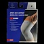 Steunbrace knie elastisch lichtgrijs maat M 1 Stuks