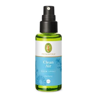 Primavera Roomspray clean air bio 50 Milliliter