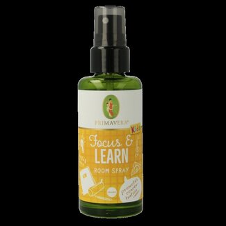 Primavera Primavera Spray d'ambiance bio Focus & Learn 50 ml