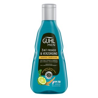 Guhl Man 3-in-1 frisheid & verzorging shampoo  250 Milliliter
