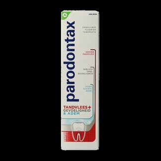 Parodontax Tandpasta tandvlees + gevoeligheid & adem 75 Milliliter