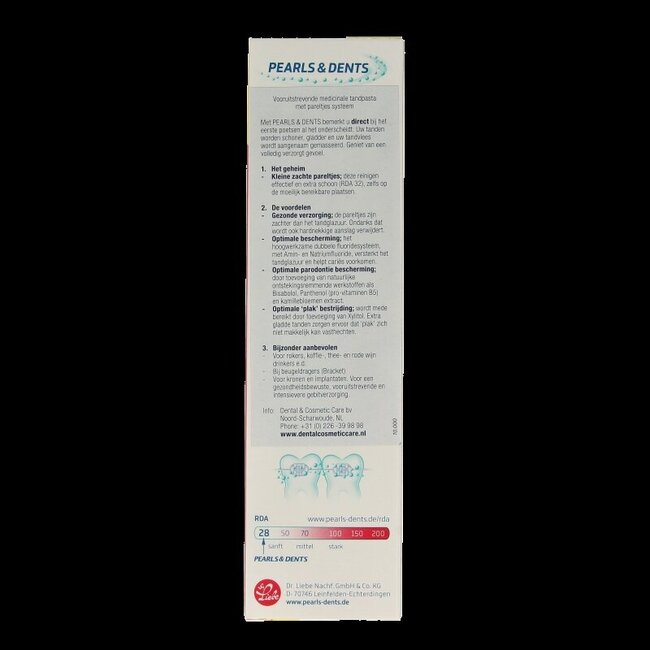 DCC Pearls en dents medicinale tandpasta 100 Milliliter