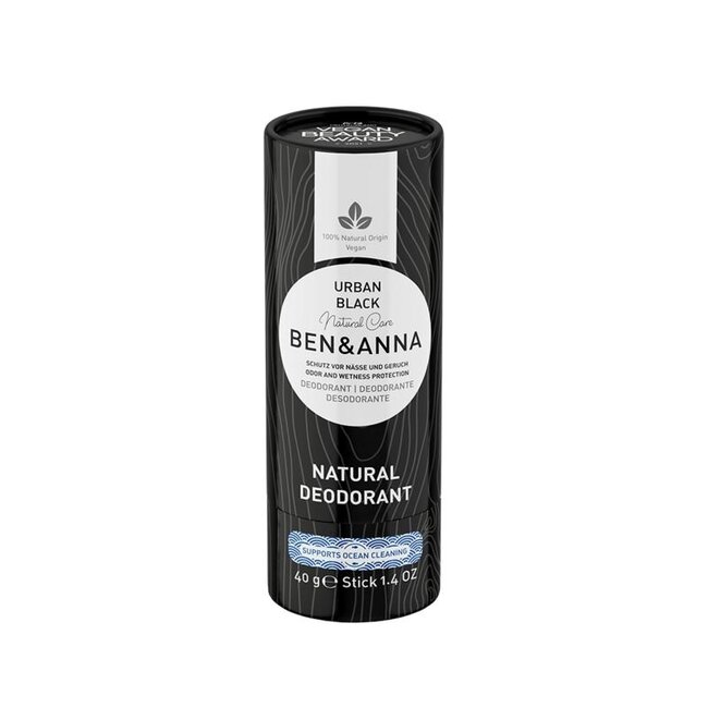 Deodorant urban black papertube 40 Gram
