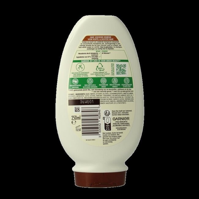 Garnier Loving blends conditioner kokosmelk 250 Milliliter