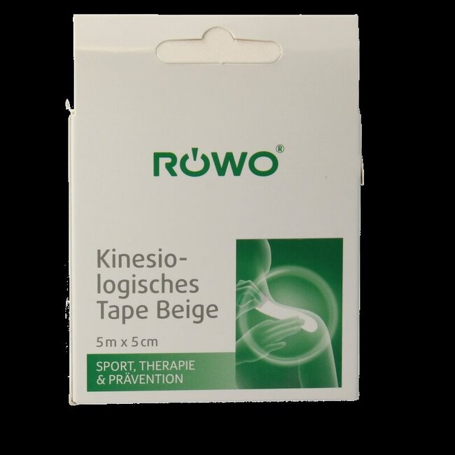 Rowo Kinesiotape roze 5cm x 5m 1 Stuks