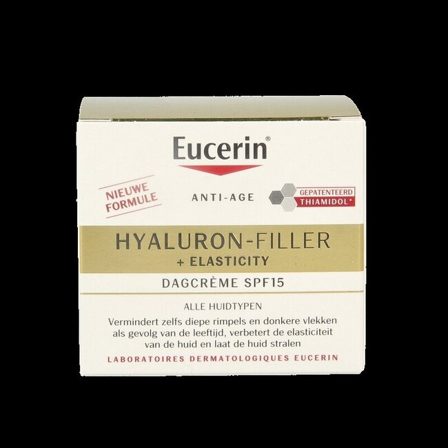 Hyaluron filler + elasticity dagcreme SPF15 50 Milliliter