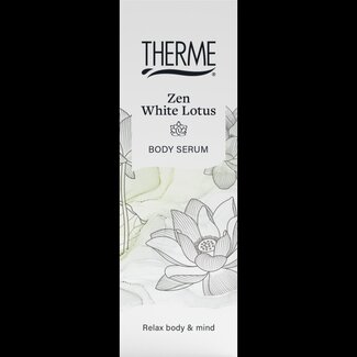 Therme Sérum corporel Therme Zen lotus blanc 125 millilitres