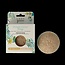 Konjac gezichtsspons crushed walnut 1 Stuks