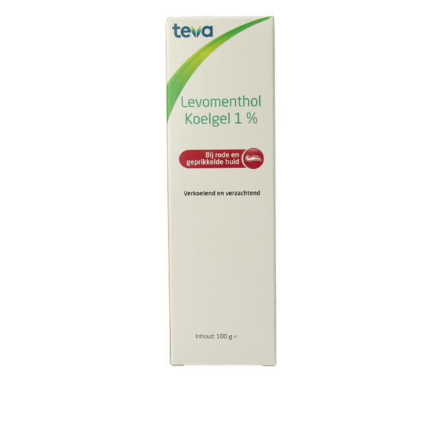 Levomenthol koelgel 1% 100 Gram