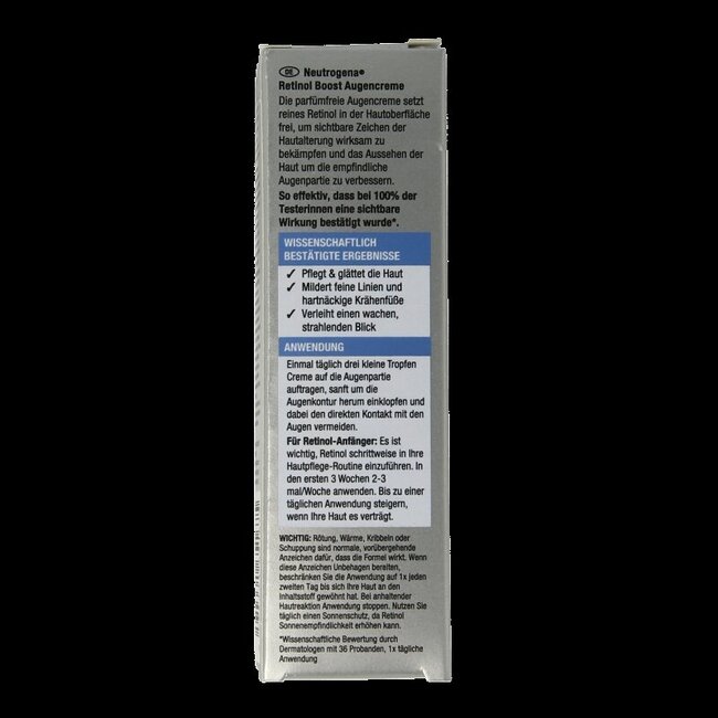 Neutrogena Retinol Boost Crème Contour des Yeux 15 ml