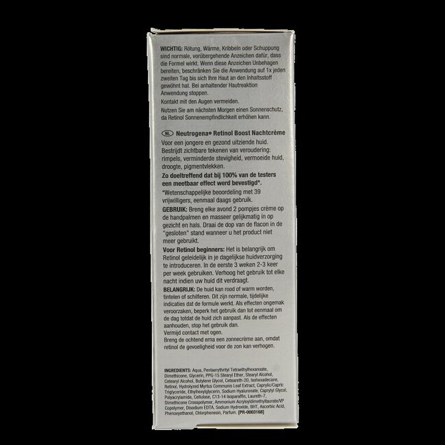 Neutrogena Retinol Boost crème de nuit 50 ml