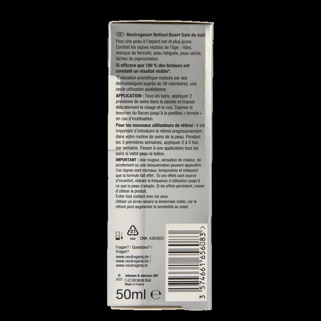 Neutrogena Retinol boost night creme  50 Milliliter