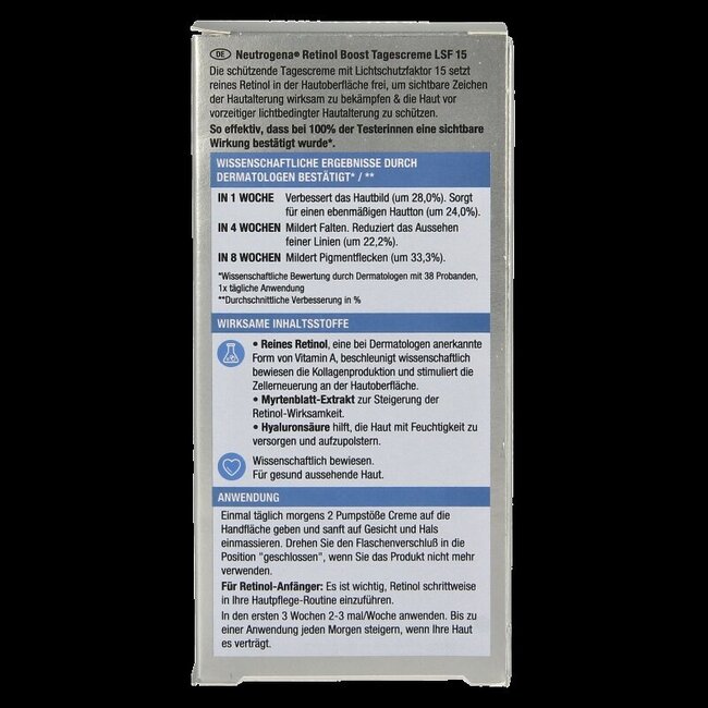 Neutrogena Retinol Boost Crème de Jour SPF15 50 ml