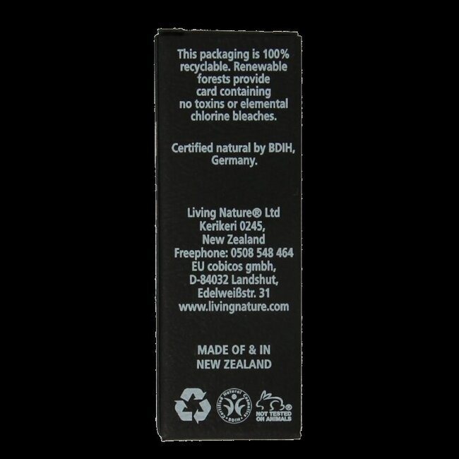 Living Nature Tinted lip hydrator lush 3.9 Gram