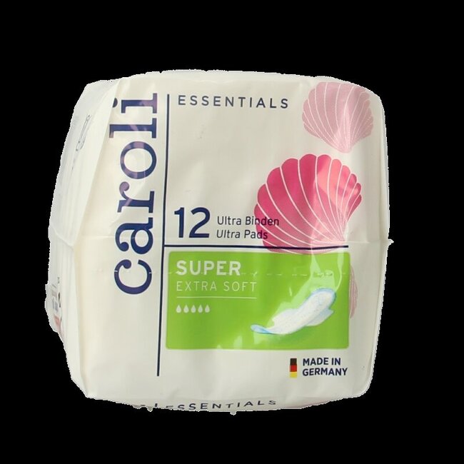 Caroli Maandverband ultra super plus 12 Stuks