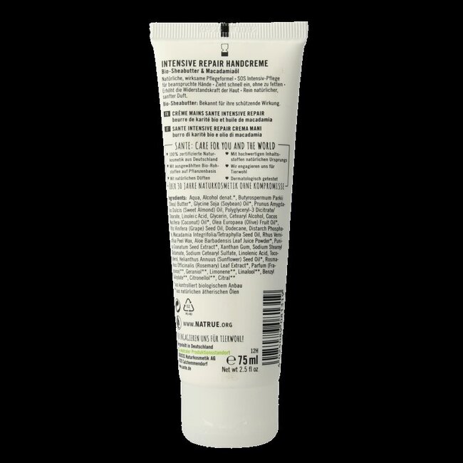 Sante Crème mains réparation intense 75 ml