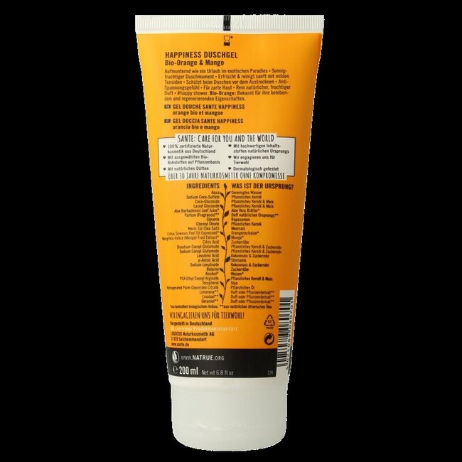 Sante Happiness showergel 200 Milliliter