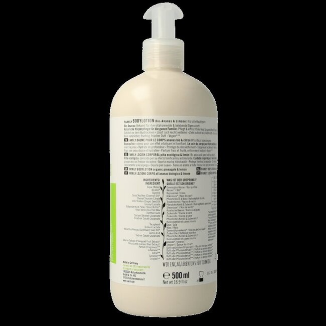 Lait corporel Sante Family ananas & citron vert 500 ml