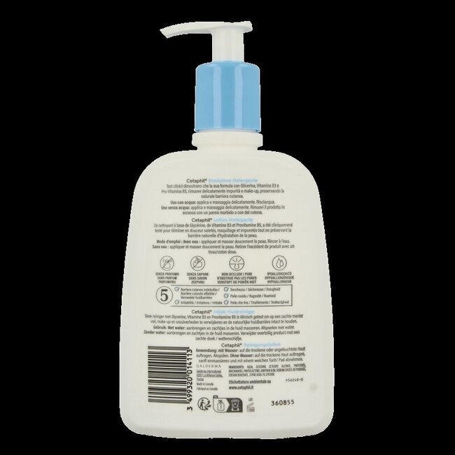 Cetaphil Milde huidreiniger  470 Milliliter