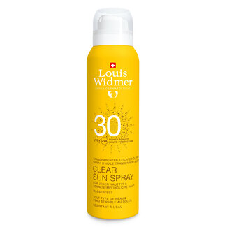 Louis Widmer Clear sun spray 30 licht geparfumeerd 125 Milliliter