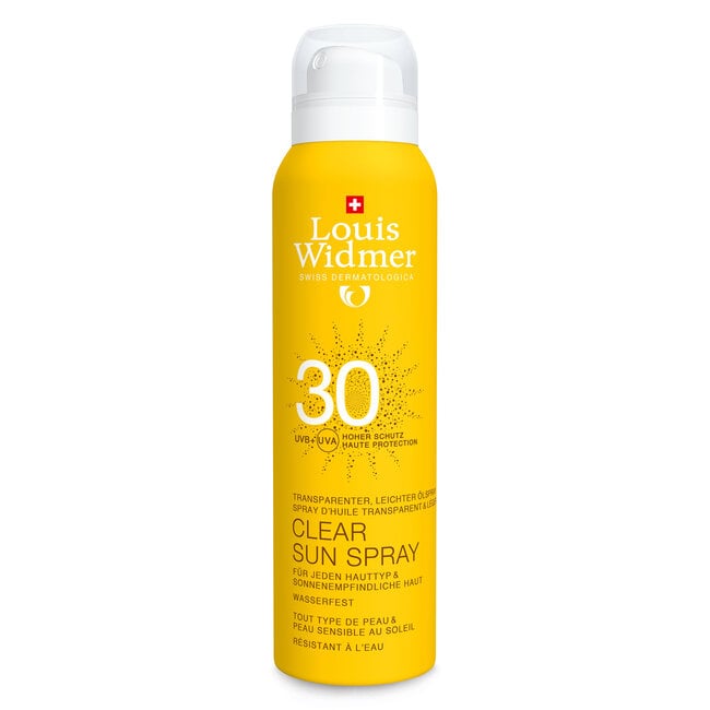 Clear sun spray 30 licht geparfumeerd 125 Milliliter