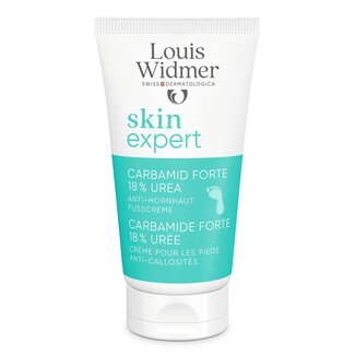 Louis Widmer Carbamide Forte 18% Ureum zonder parfum 50 Milliliter