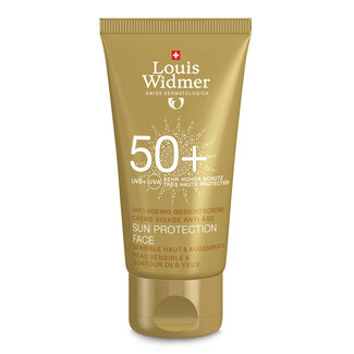 Louis Widmer Sun protection face 50+ licht geparfumeerd 50 Milliliter